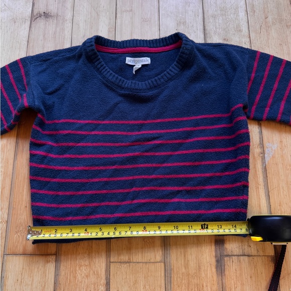 Navy and Red Striped Aeropostale sweater - Picture 2 of 5